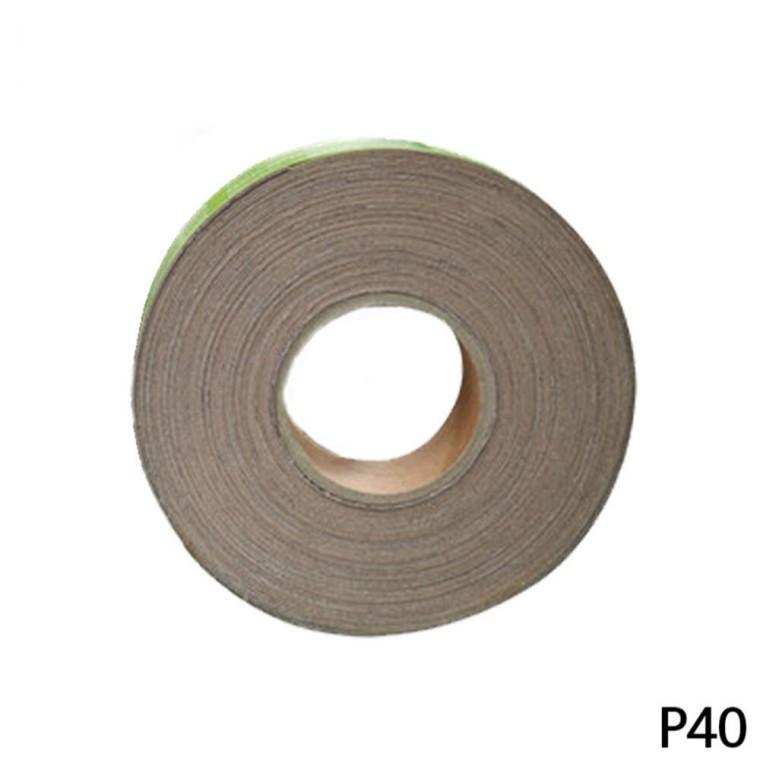 롤사포 50mm x 36.5M 40방 샌딩사포 샌딩페이퍼 표면정리