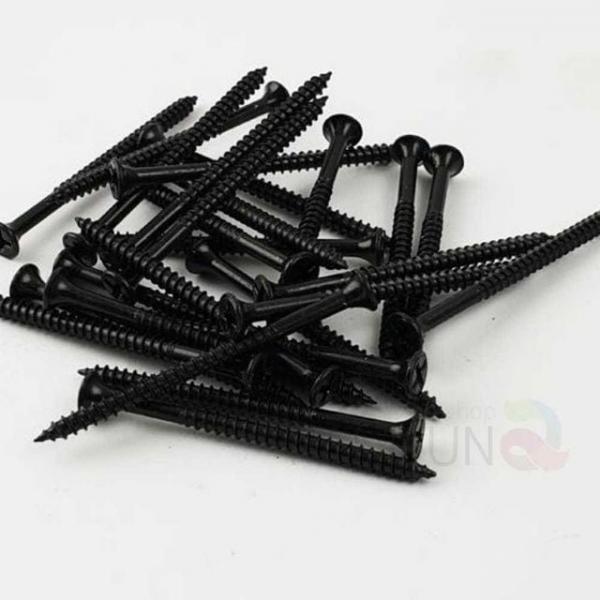 3.5mm 접시피스 3.5x21 흑색 목재 접시머리나사 철판피스 목재피스 철피스 목재용피스
