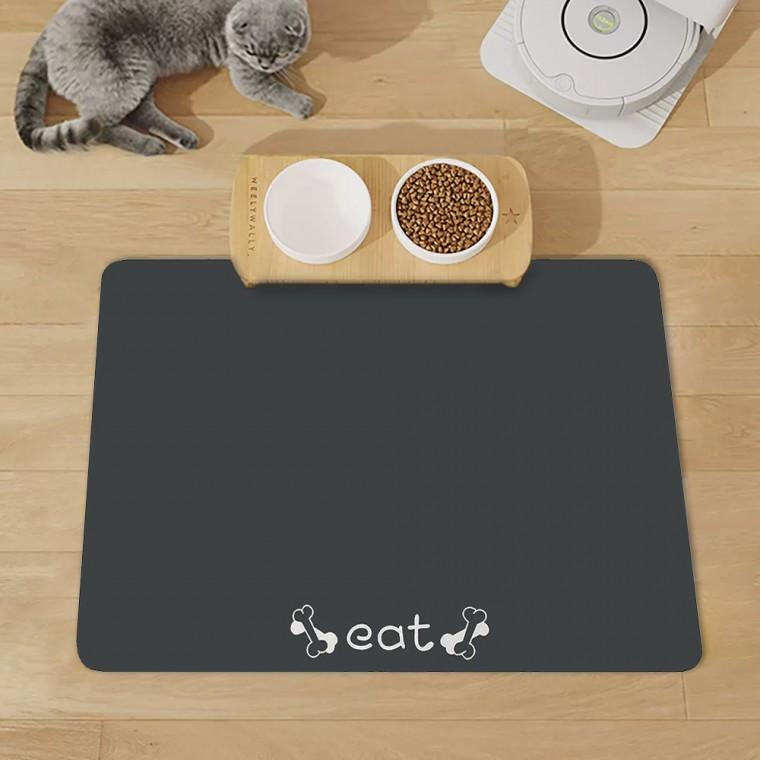 흡수왕 규조토 강아지 식기매트 90x60cm 밥그릇매트