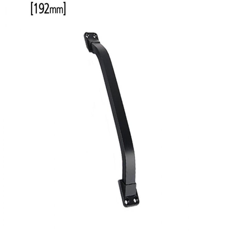 2구 손잡이 나사간격 192mm 흑색 수납장손잡이 신발장손잡이 싱크대손잡이