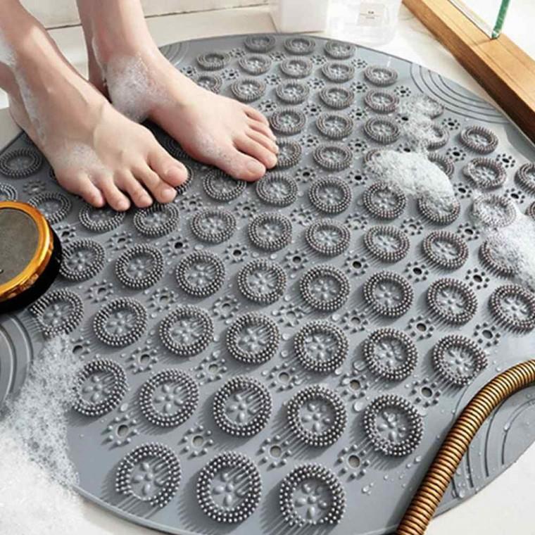 논슬립 발매트 55x55 낙상방지매트 발지압판