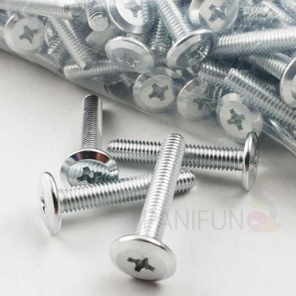 6mm 6x75 평볼트 가구연결 커넥트볼트 나사볼트 침대나사 커넥팅볼트 십자볼트