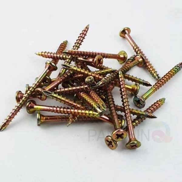 3.8mm 접시피스 3.8x35 직결 고정나사 목공피스 목재나사 스크류나사 목재용피스