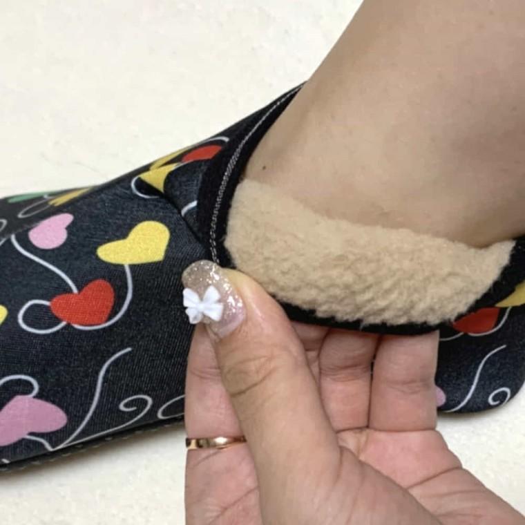 단목 여성용 기모덧신 버선양말