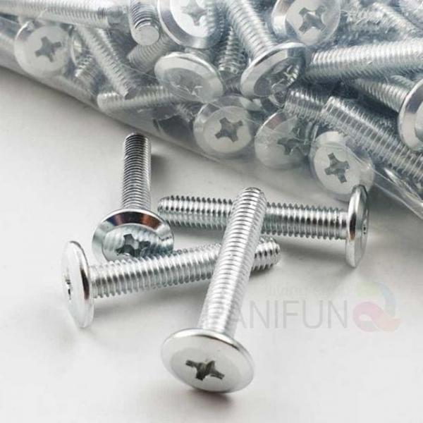 6mm 6x40 평볼트 가구연결 고정피스 고정볼트 가구피스 침대볼트 연결볼트