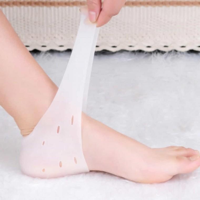 발 뒷꿈치 패드 흰색 뒤꿈치보호대 발뒤꿈치패드