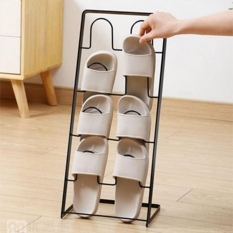 슬리퍼 실내화 거치대 철제 사무실 정리대