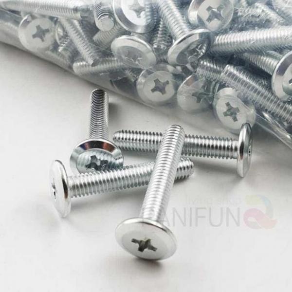 6mm 6x50 평볼트 가구연결 M6볼트 조인트볼트 가구볼트 커넥팅볼트 연결나사