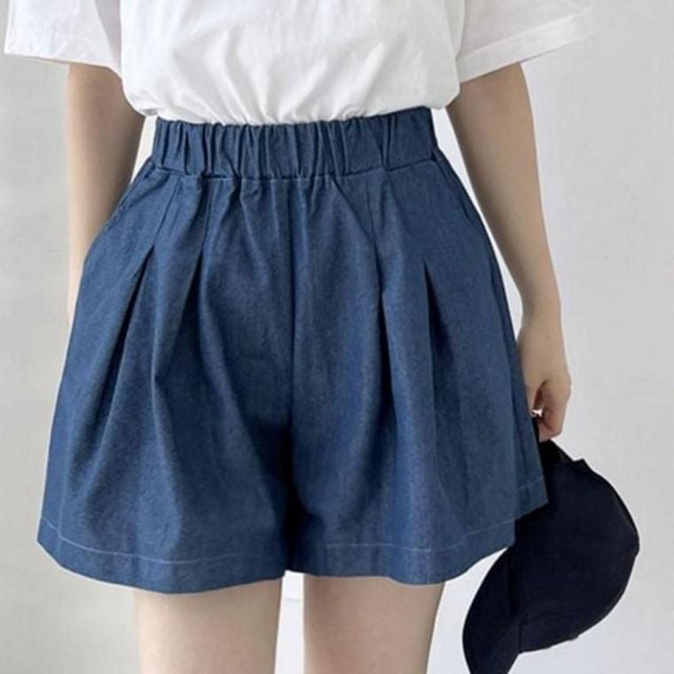 여자 데일리 하객룩 플레어 여성 와이드 여름 여자 치마 반바지 여성