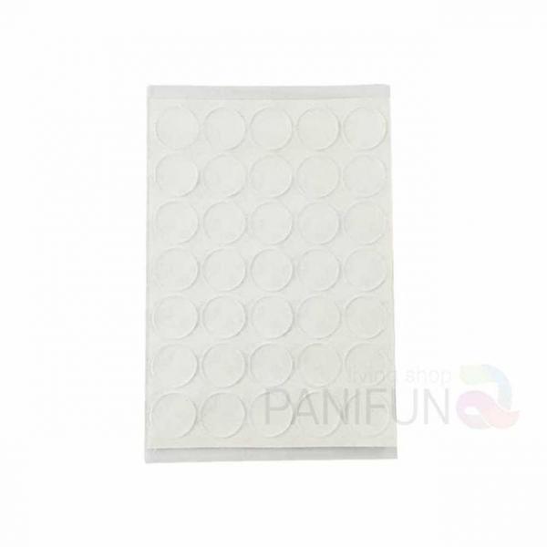 의자 긁힘방지 15x1.6 투명 35알 가구스티커 사물함스티커 서랍스티커 원형스티커 보수스티커