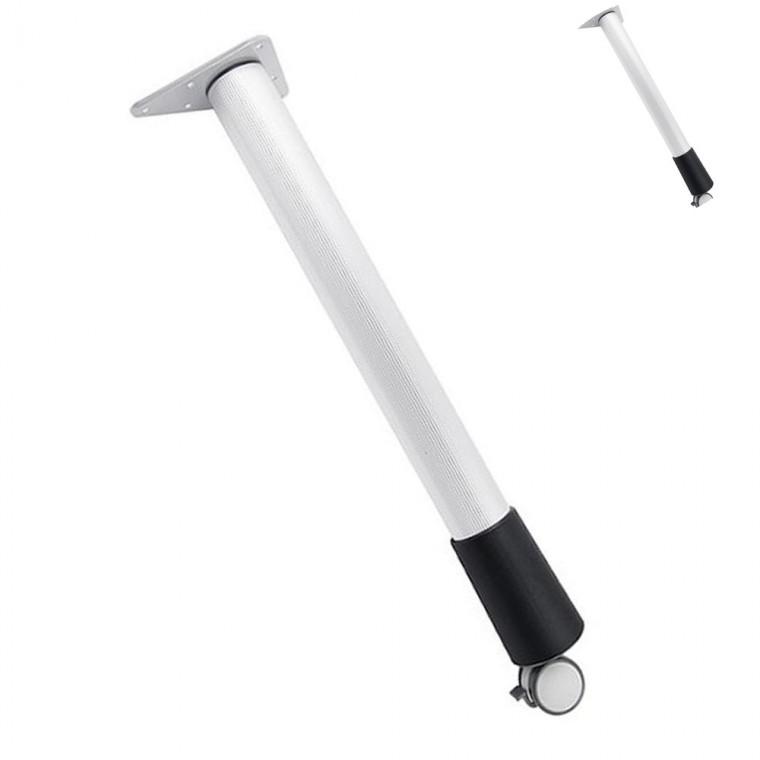 바퀴형 분캡 골발 가구다리 700mm 1P 철제가구다리 가구다리받침 맞춤가구