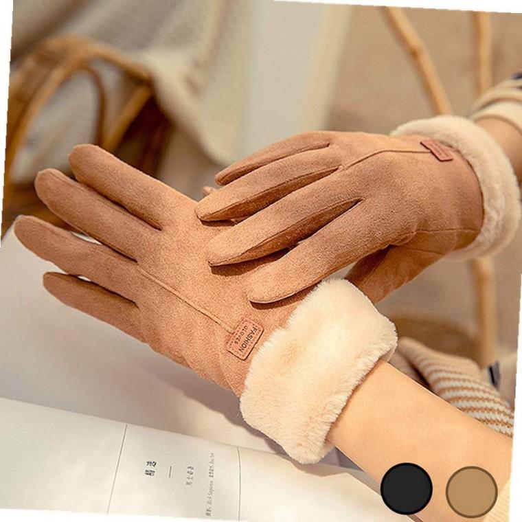 터치 방한장갑 손가락장갑 여성방한장갑