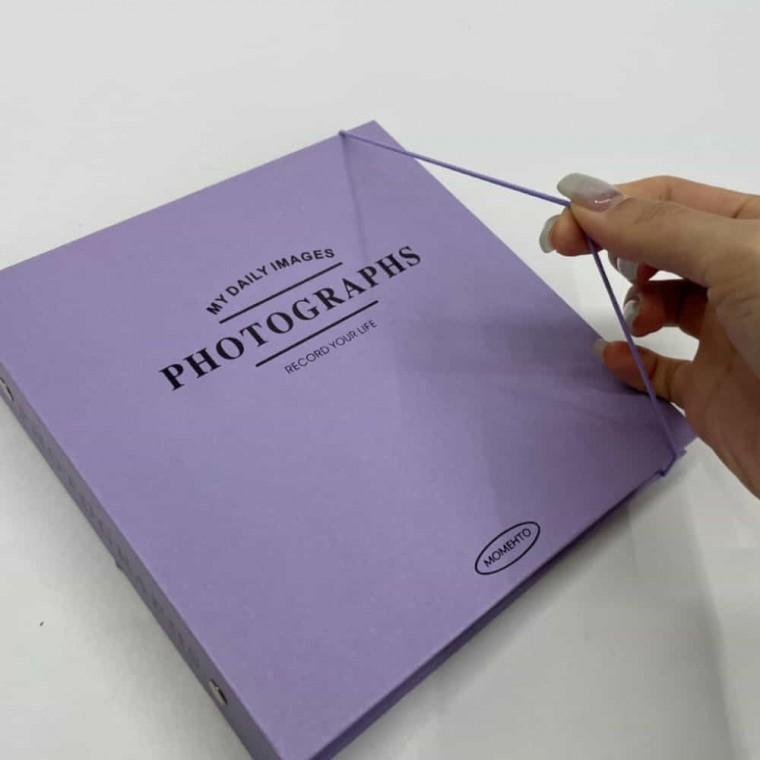 포토북 퍼플 사진북 웨딩포토북