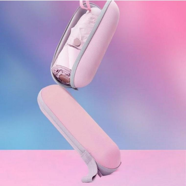캡슐우산 초경량 케이스 포함 알약우산 케이스 비옷 휴대용 양산 캡슐