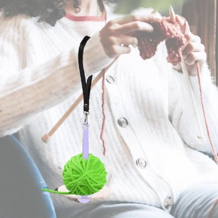 뜨개실 손목걸이 탄탄