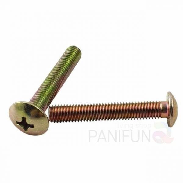 8mm 트러스볼트 8x90 M8 십자 봉지 침대나사 M8볼트 십자머리볼트 가구볼트 인서트볼트