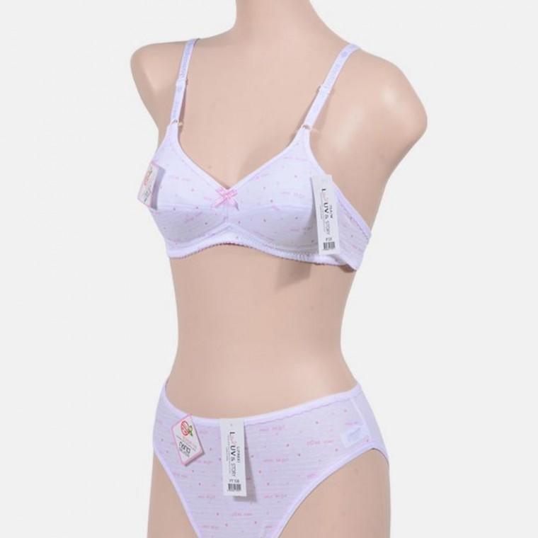 중학생브라 고등학생속옷 학생속옷 청소년속옷 초등학생브라 2단계 브라팬티세트