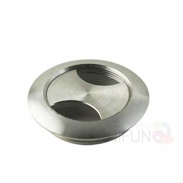 테이블 전선캡 52mm 알미늄 케이블캡 전선구멍캡 책상타공커버 책상홀캡 책상구멍