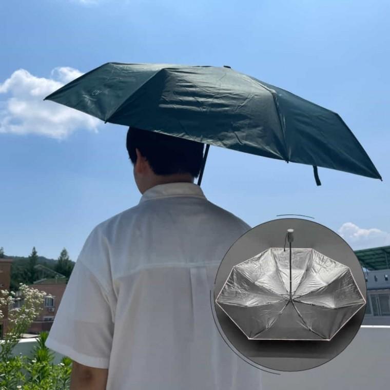 자동 양우산 그린 UV양산 UV우산