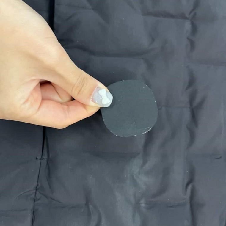 패딩 수선패치 블랙 의류부자재 옷패치