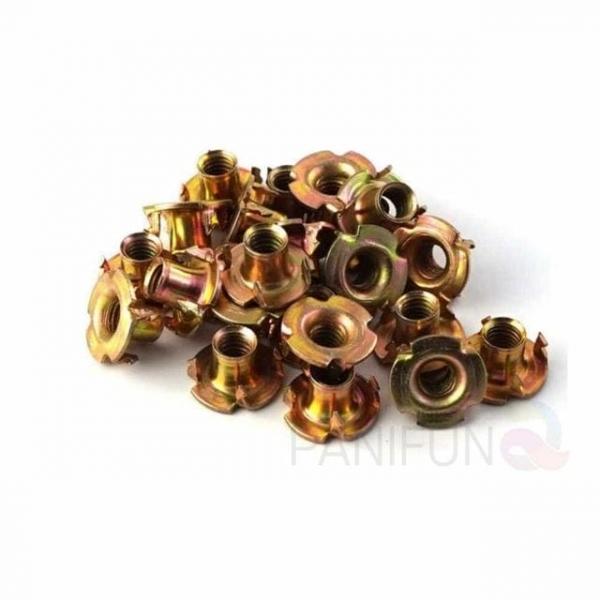 사발 가시너트 8mm 500개 특수볼트 가구너트 T너트 가구용볼트 목재너트