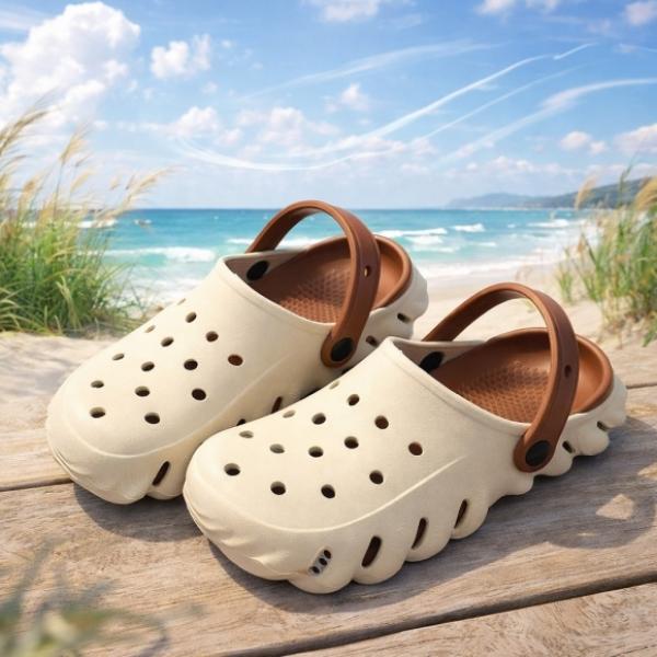 루아 아쿠아 샌들 슬리퍼 265~270mm 브라운