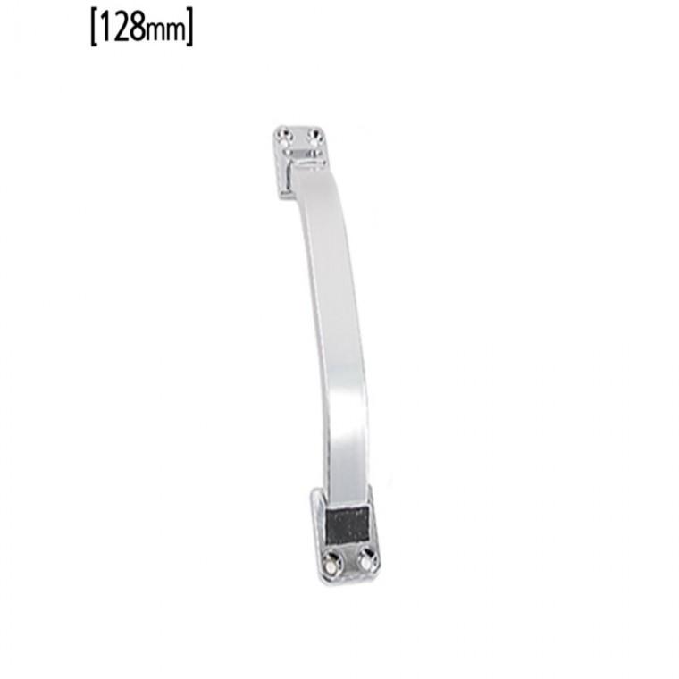 2구 손잡이 나사간격 128mm 실버 가구문고리 수납장손잡이 씽크대손잡이