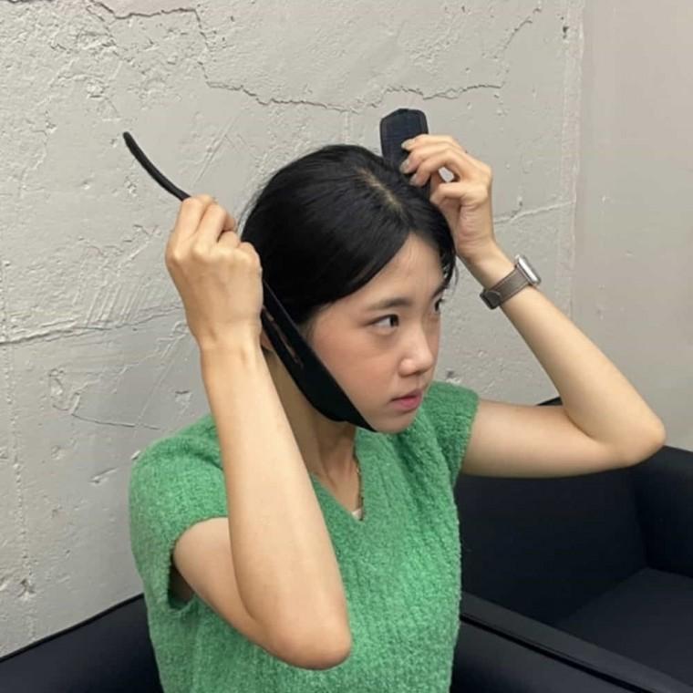 입벌림방지 밴드 블랙 입호흡방지 잘때입벌림방지