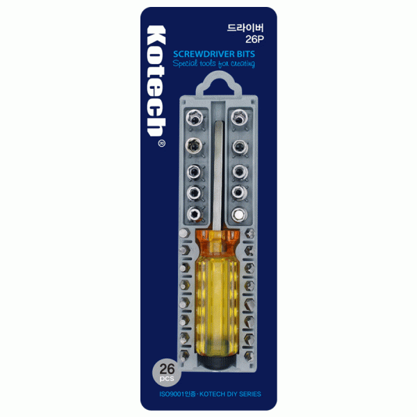 코텍스 드라이버비트26p세트 K1200