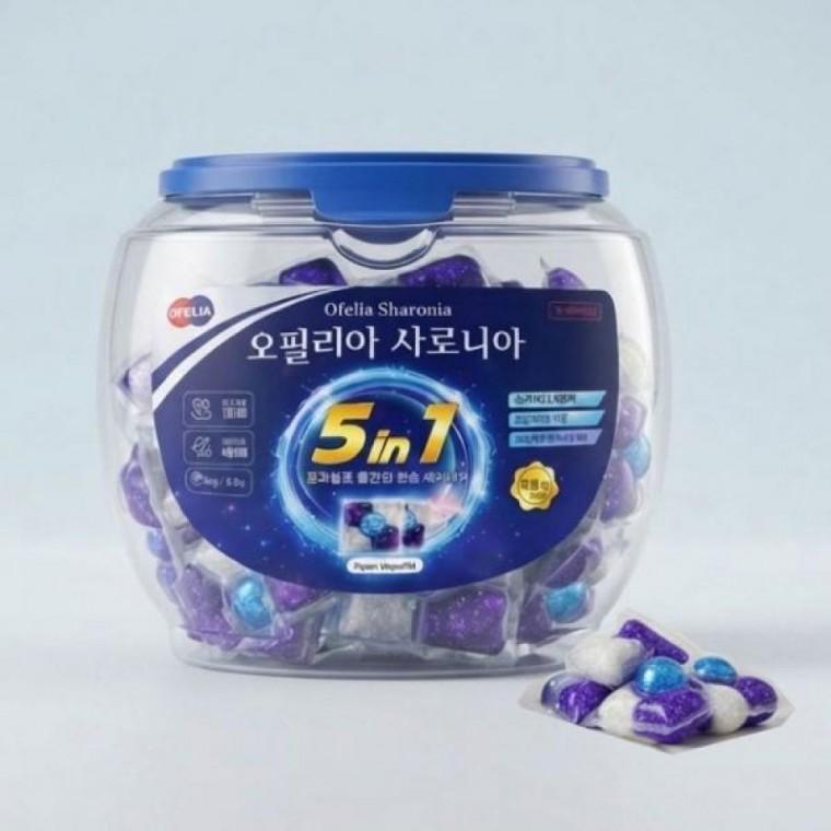 오필리아 샤로니아 올인원 고농축 캡슐세재 52개 바다향 캡슐세제