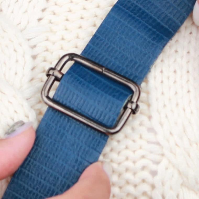 가방끈 클립 흑니켈 32mm 2P 8자고리 길이조절고리