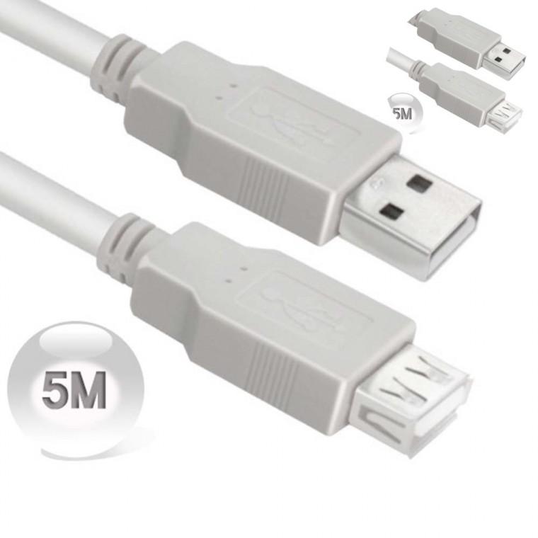USB 2.0 AM-AF 연장 케이블 5M 프린터연장케이블 USB2.0연장케이블 A타입연장케이블