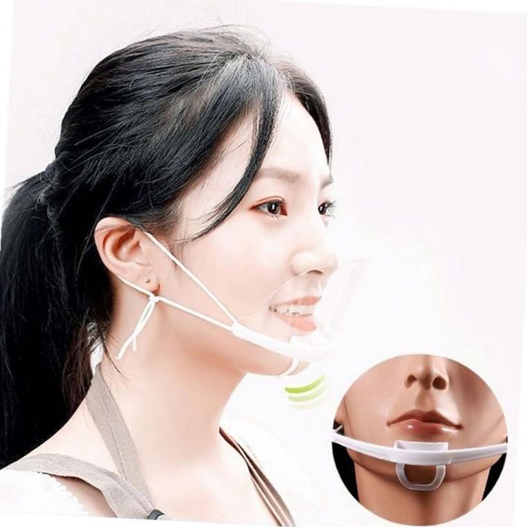 투명입가리개 위생마스크 입가림막