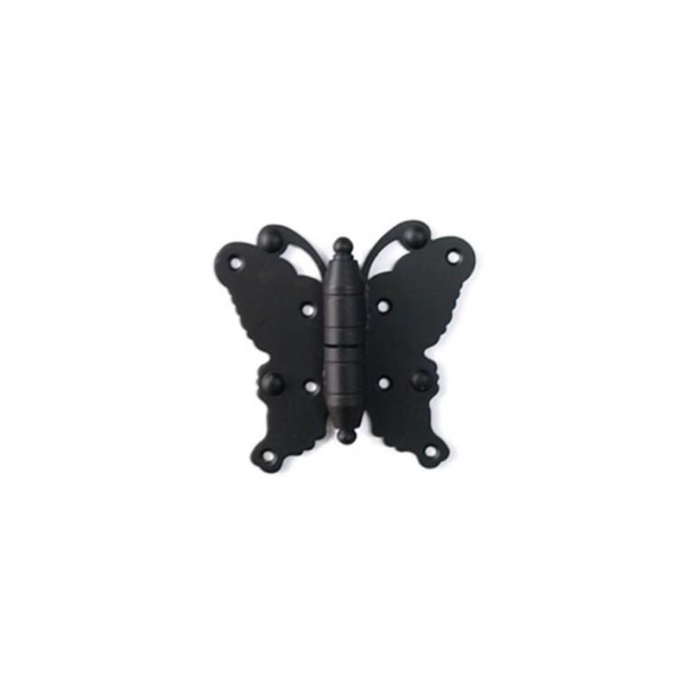 우측용 흑나비 겉경첩 6-16 80x152x30mm 옛날가구경첩 전통장식장경첩 앤틱가구경첩