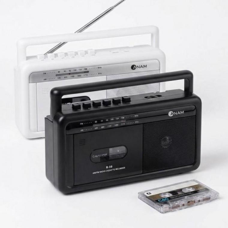아남A20 카세트플레이어 AM FM 라디오 MP3 USB 메모리재생