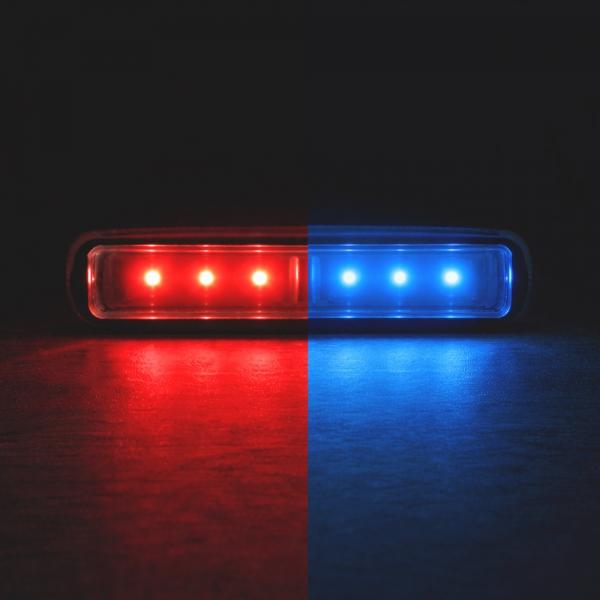 12-80V 겸용 2컬러 LED 안전라인램프 레드+블루