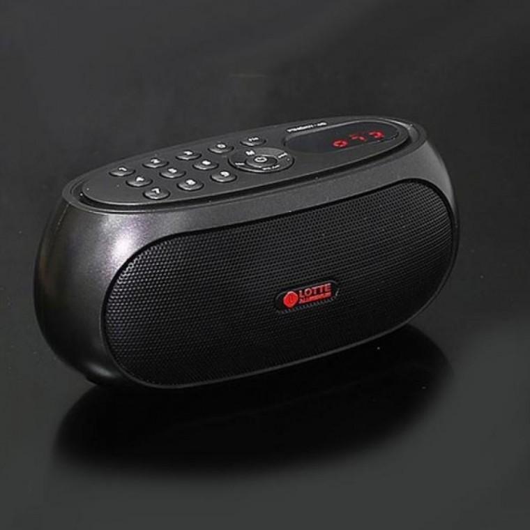 롯데 핑키40 블루투스 스피커 MP3 플레이어 FM라디오 USB SD카드