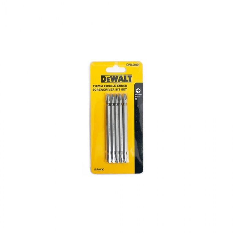 도금비트날 DWA00001 110mm 5PCS 드라이버비트 드릴기리 드라이버빗트