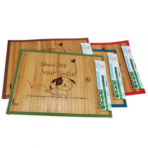 펫스타일 강아지쿨매트 대나무 쿨매트 (M) (랜덤1개) 반려견 펫쿨매트 애견 여름매트