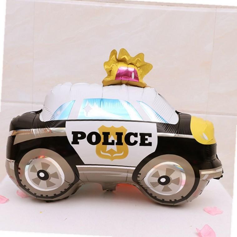 경찰차 헬륨풍선 74x65cm 아이생일풍선 돌풍선