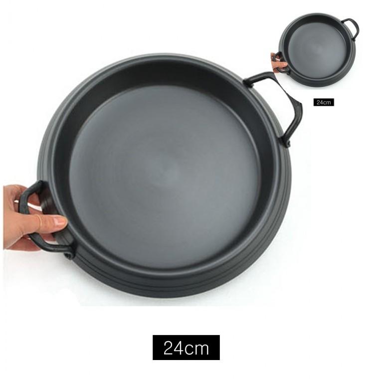 경질 스끼야끼 냄비 24cm 업소용전골냄비 식당용볶음냄비 식당불고기냄비