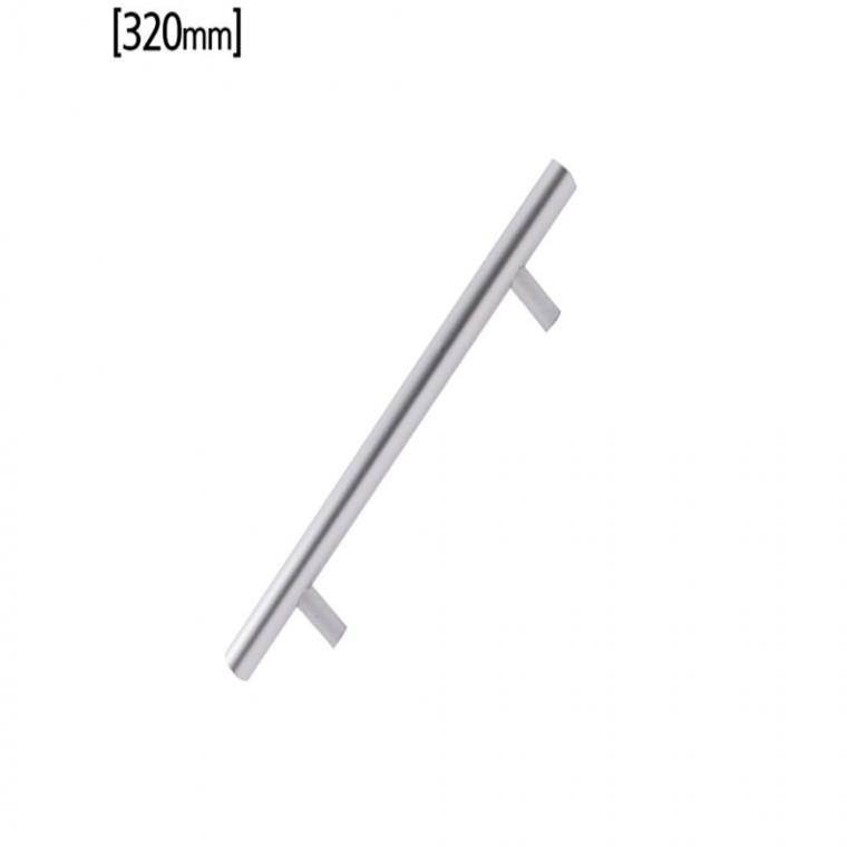 2구 손잡이 실버 나사간격 320mm 싱크대손잡이 장롱손잡이 가구손잡이