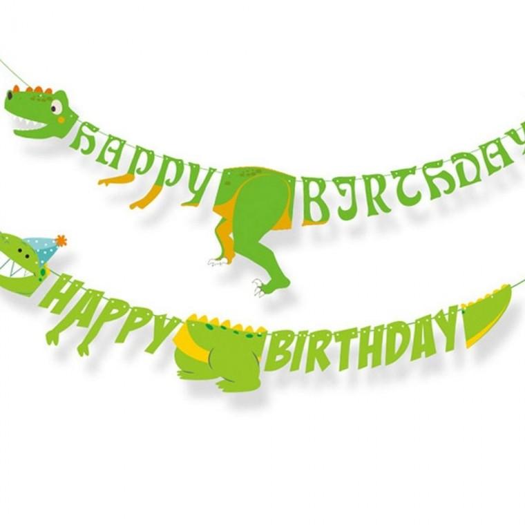 공룡생일가랜드 해피버스데이가랜드 생일축하가랜드