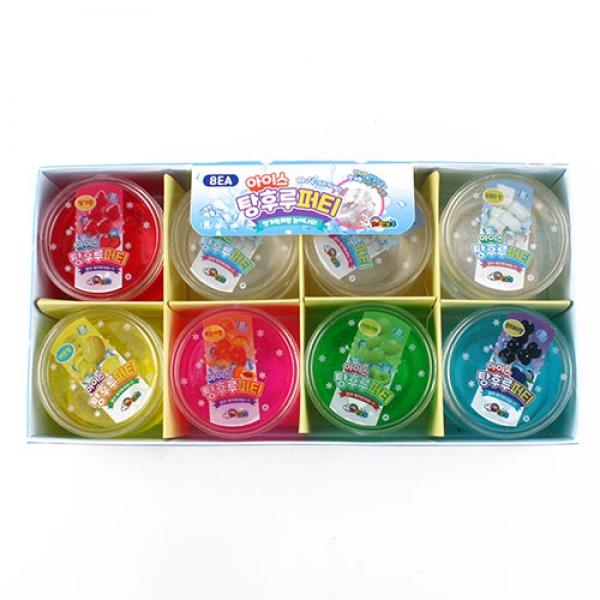 E09] 2000 아이스 탕후루퍼티 슬라임[OPP] (7개세트)