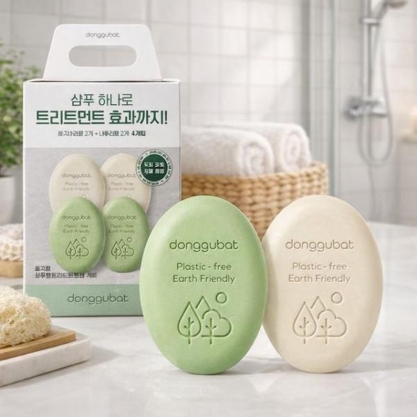 동구밭 샴푸바 샴푸앤트리트먼트 1set