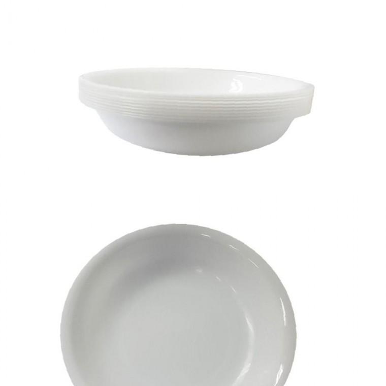 다회용 반찬 센스 그릇 접시 3호 16cm 10개입