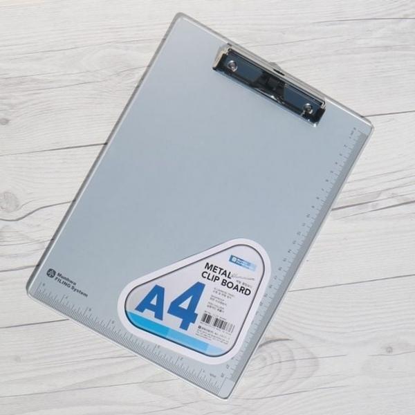A4문서 파일정리 클립보드 금속도구 1개입