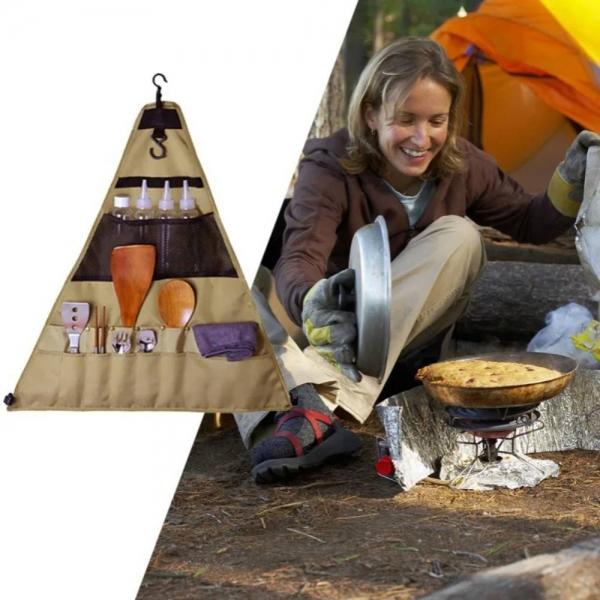 삼각 오거나이저 인디언행어 사이드 수납포켓 걸이-L