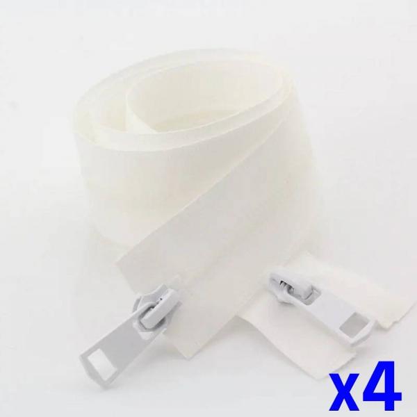 방수지퍼 워터프루프지퍼 120cm x4개