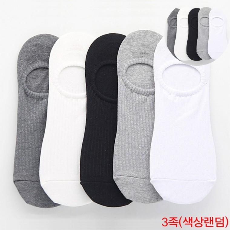 남자 덧신 양말 색상랜덤 3켤레 여름덧신 로퍼덧신 여름양말